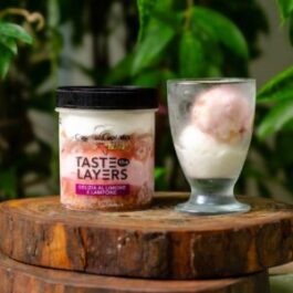 CASA DEL GELATO RASPBERRY LEMON PIE GELATO