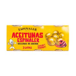 ESPINALER ANCHOVY-STUFFED OLIVES 3X50GR
