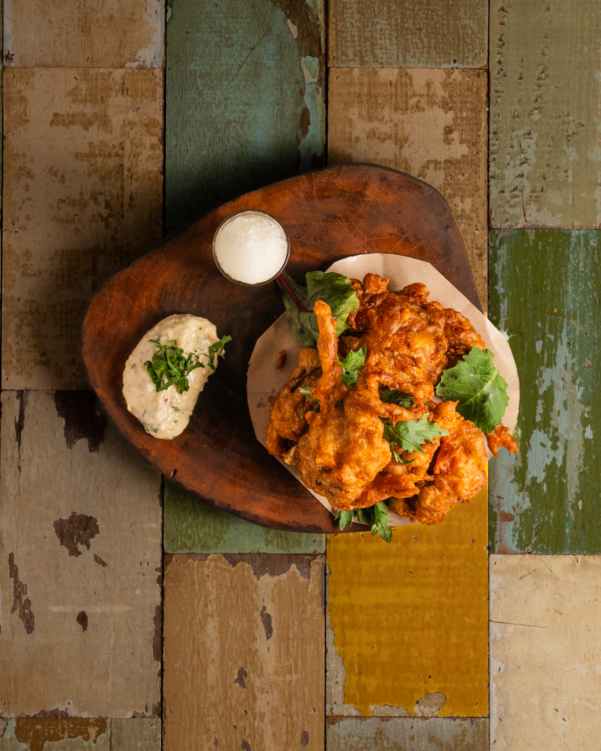MOECHE FRITTE SALSA TARTARA